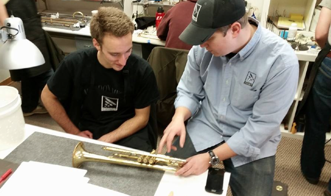 Brass Instrument Repair Courses offered at CIOMIT